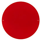 12" Red Circle Magnet Board
