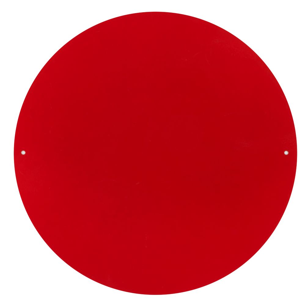 12" Circle Magnet Board (Red)