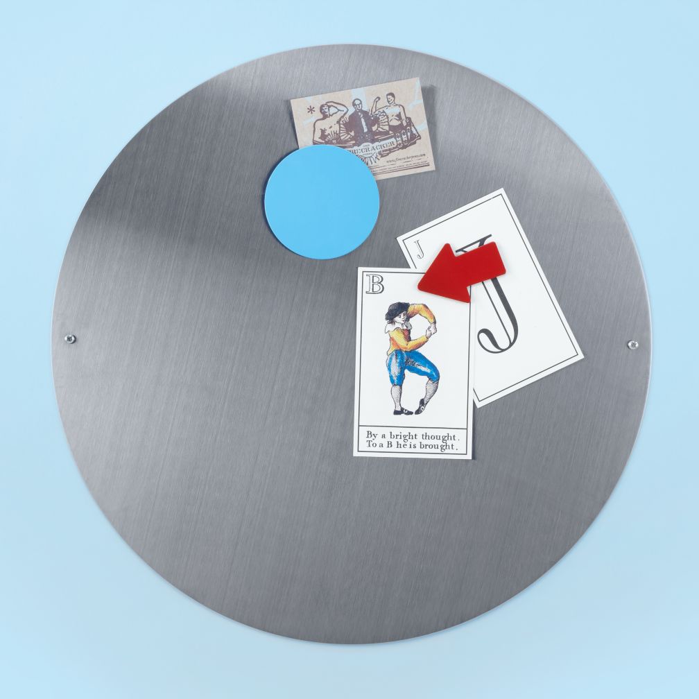 Perfect Circle Magnet Boards (Silver)