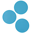 Blue Circle Magnets (Set of 3)