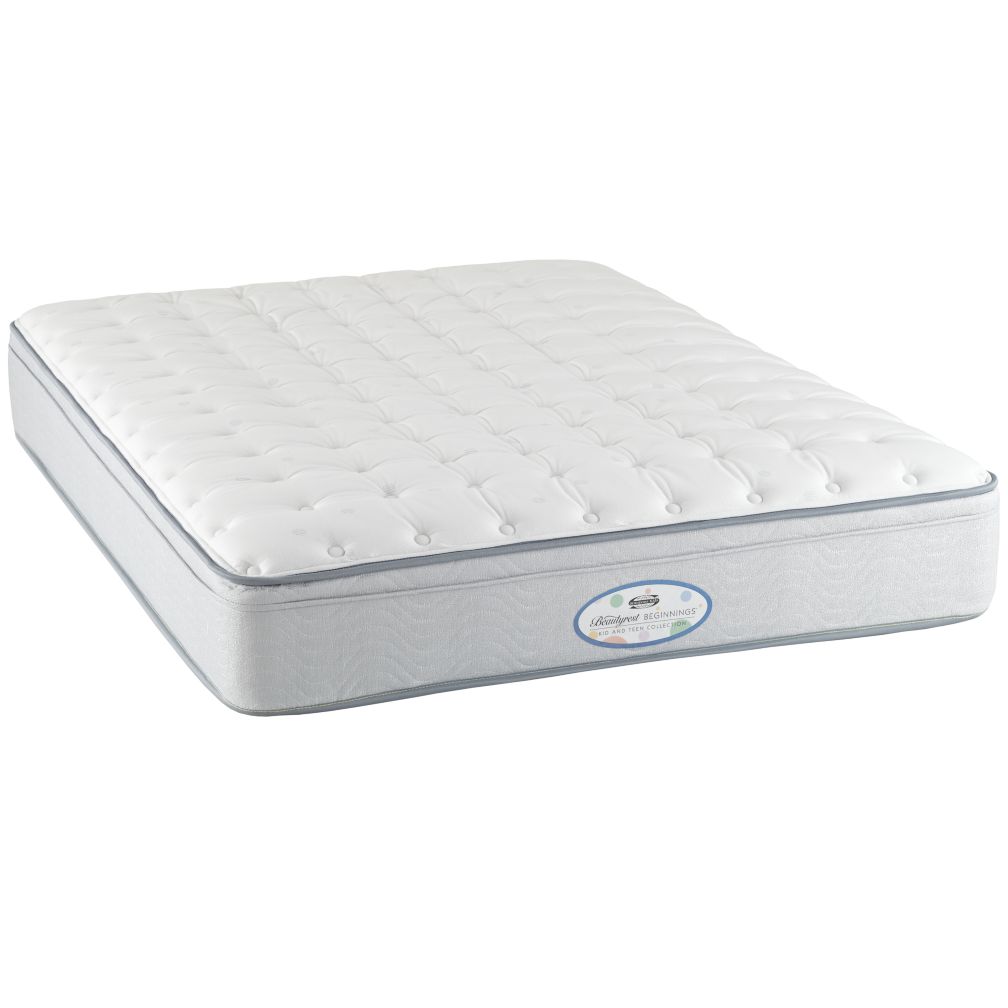 Full Simmons Beautyrest® Beginnings Euro Top Mattress