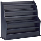 Midnight Blue Floor Book Bin