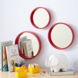 Ahoy There Mirrors (Red, Set of 3)