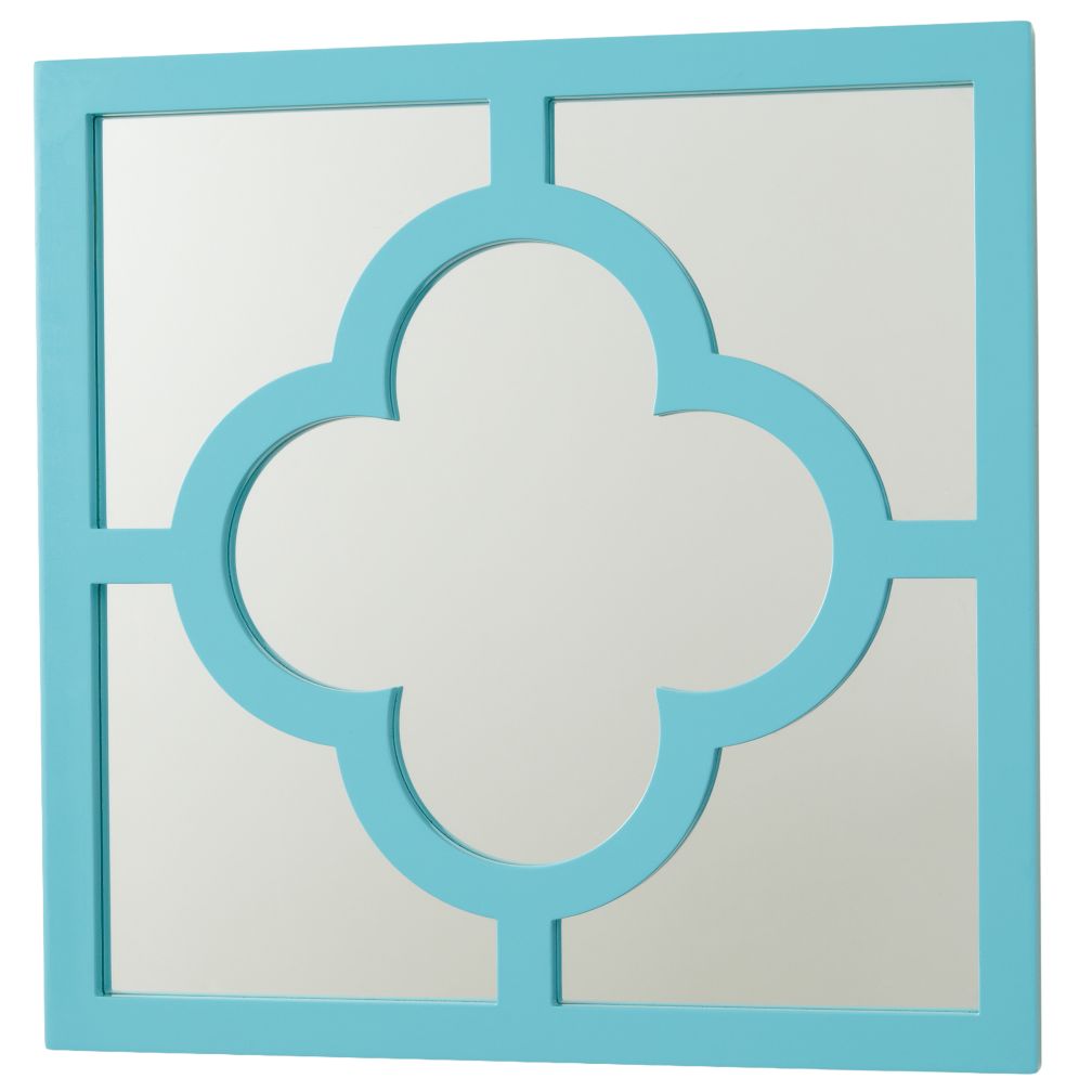 My Lucky Four Leaf Mirror (Aqua)