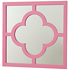 Pink My Lucky Four Leaf Mirror