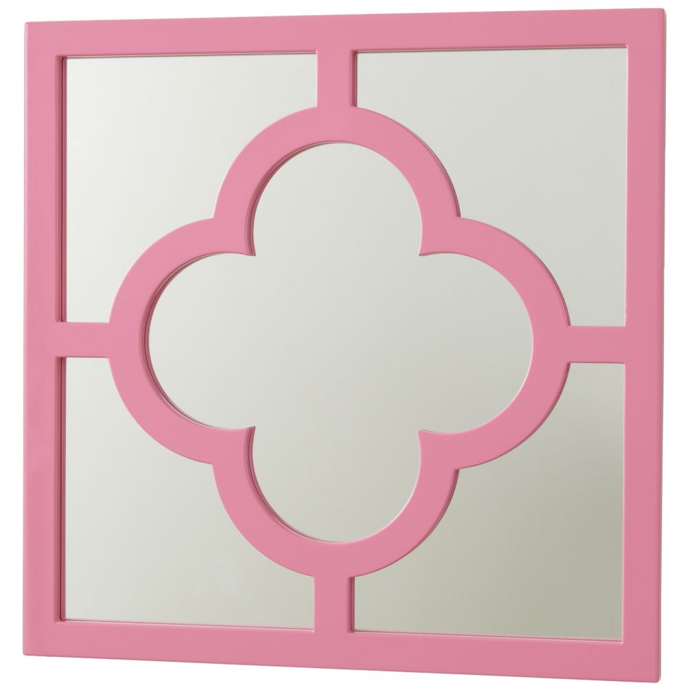 My Lucky Four Leaf Mirror (Pink)