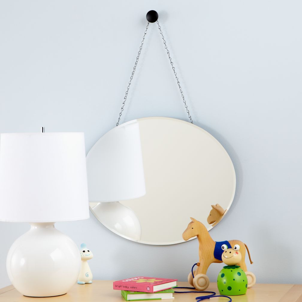 You Look Mahvelous Oval Mirror