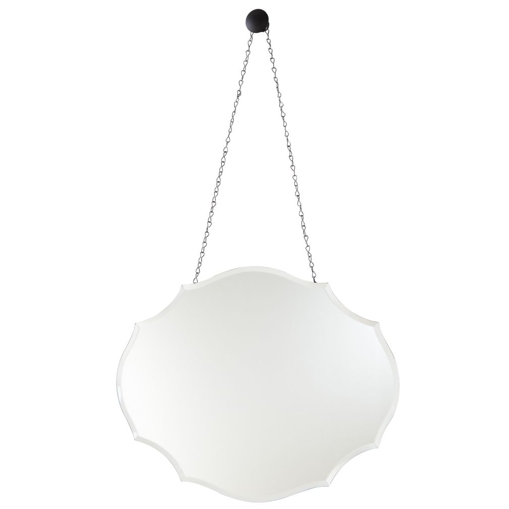You Look Mahvelous Scallop Mirror