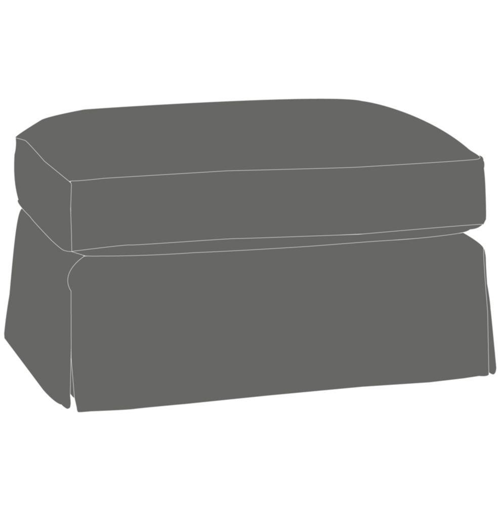 Mod Nod Ottoman (Stock Plus Pattern)