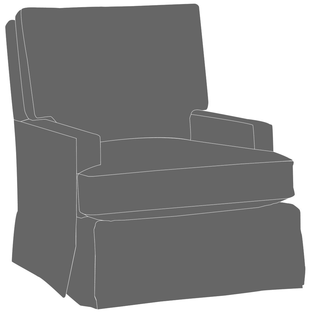 Mod Nod Swivel Glider (Stock Plus Pattern)