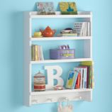 Straight and Narrow Wall Rack (White)