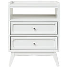 White Monarch Nightstand