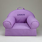 Lavender Personalized Nod Chair includes Cover and Insert
