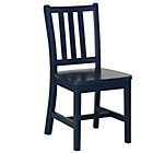 Midnight Blue Parker Play ChairFloor to Seat: 14" H