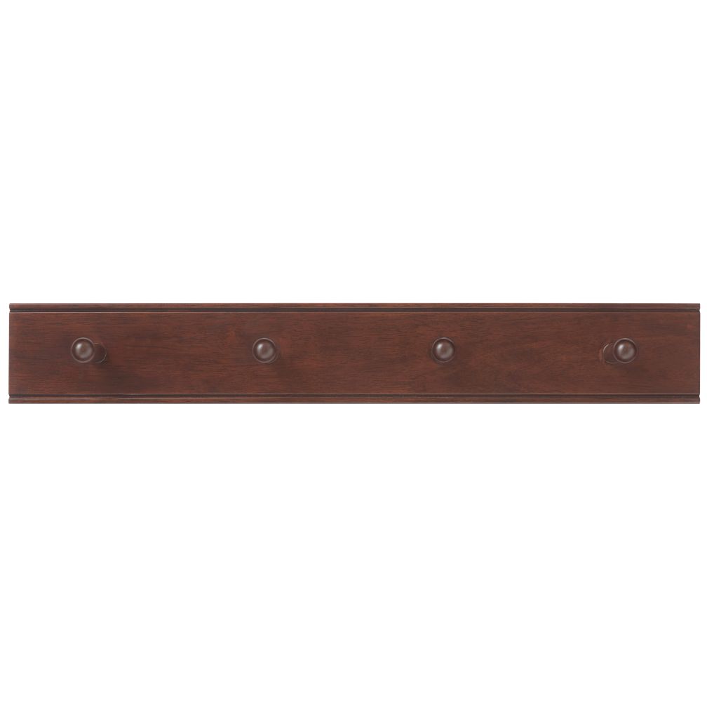 Straight and Narrow Peg Rail (Espresso)