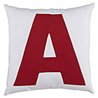 ABC "A" Pillow