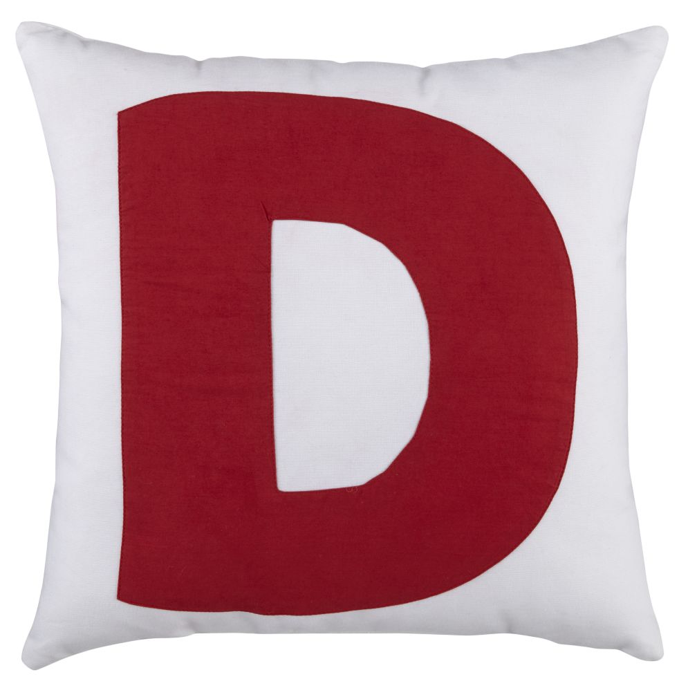 ABC Throw Pillows (Letter D)