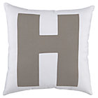 ABC "H" Pillow