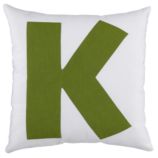 ABC Throw Pillows (Letter K)