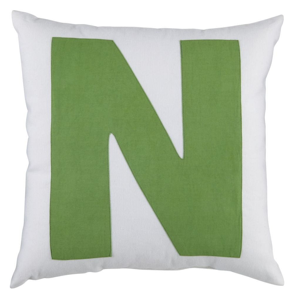 ABC Throw Pillows (Letter N)
