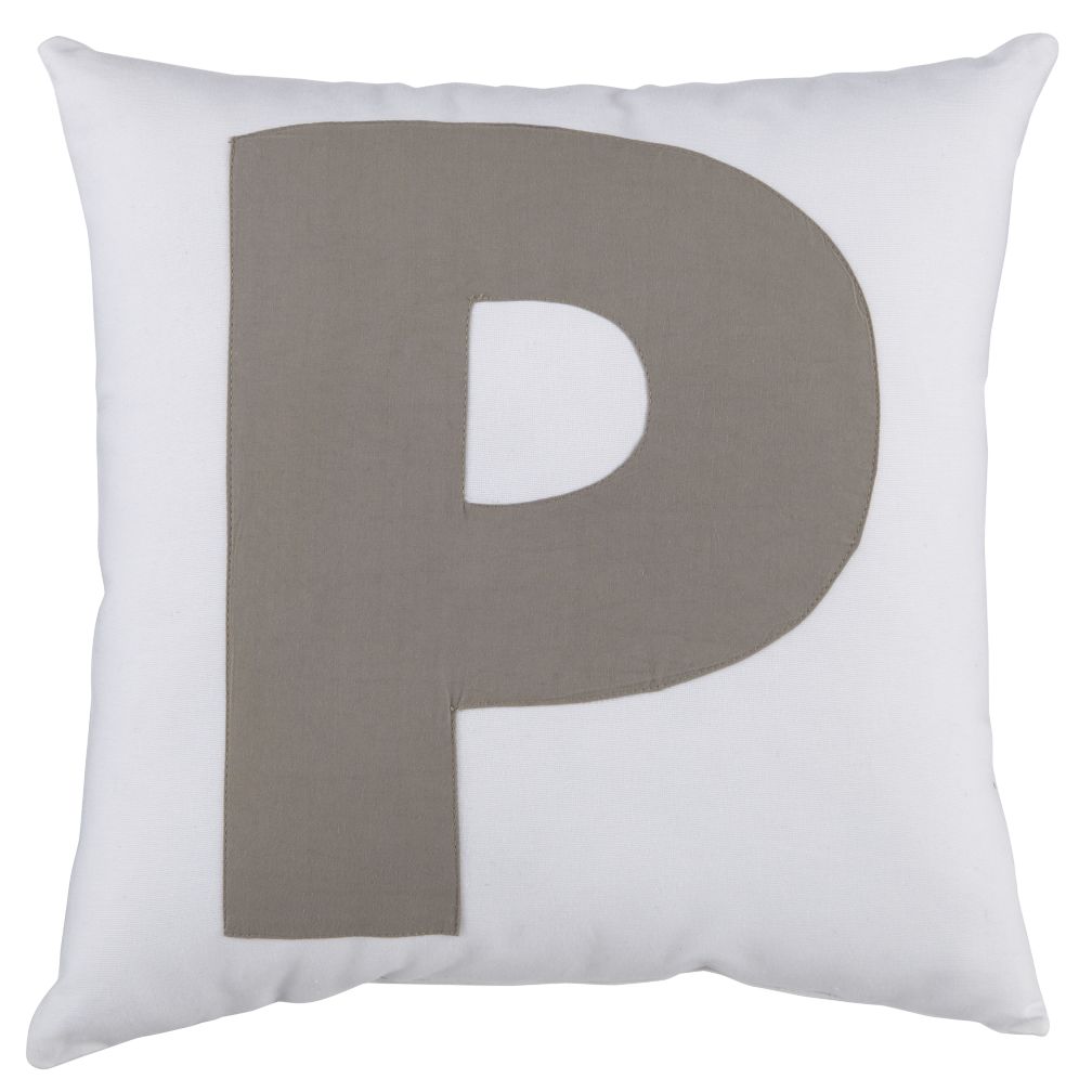 ABC Throw Pillows (Letter P)