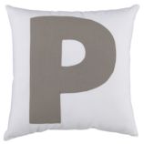 ABC Throw Pillows (Letter P)