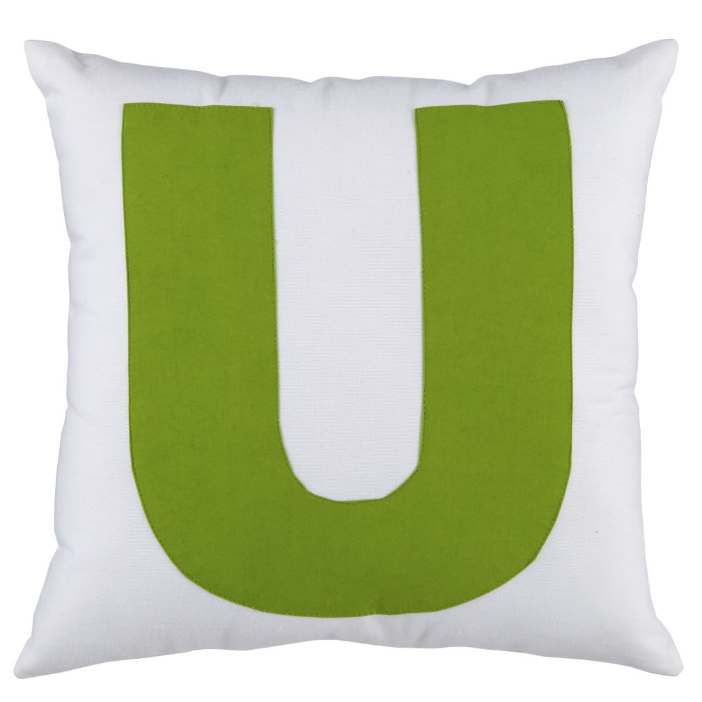 ABC Throw Pillows (Letter U)