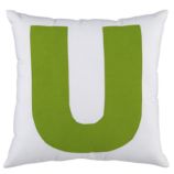 ABC Throw Pillows (Letter U)