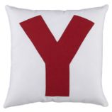 ABC Throw Pillows (Letter Y)