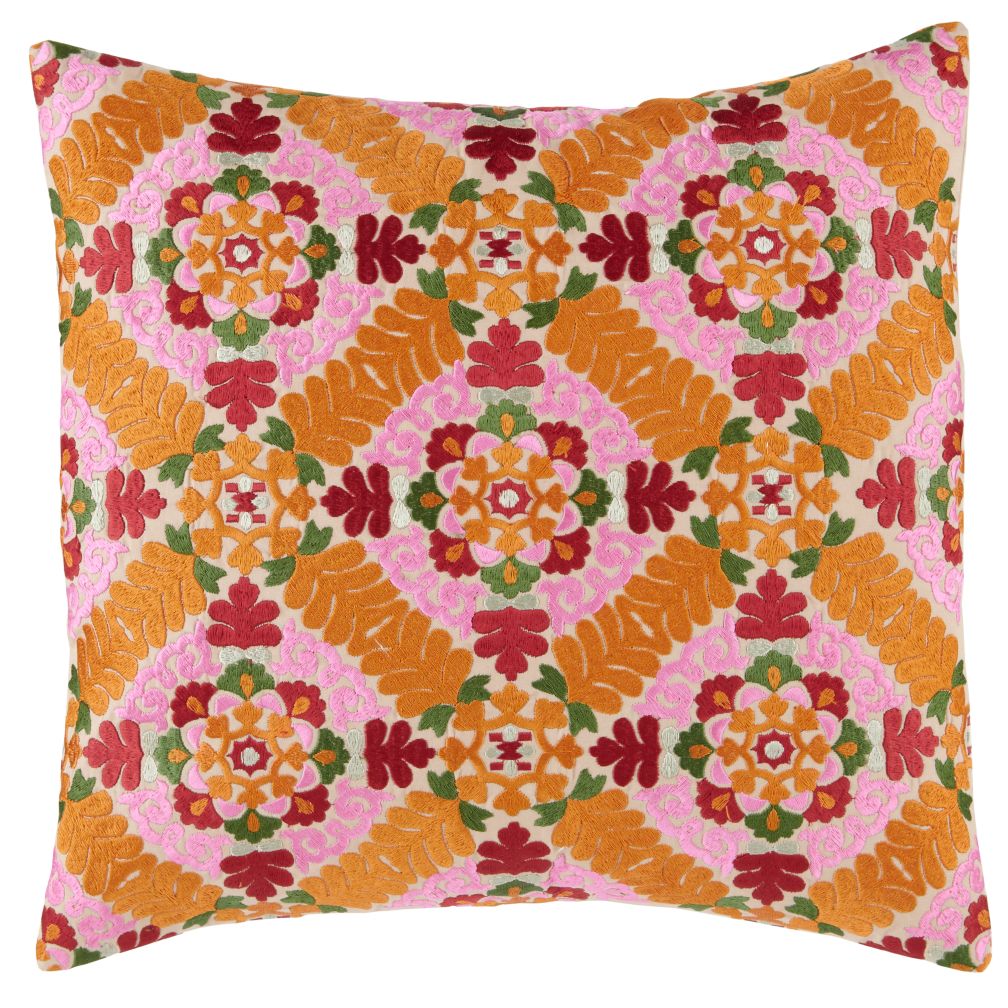 A Blossoming Throw Pillow