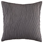 Faux Bois Throw Pillow (Includes Cover and Insert)
