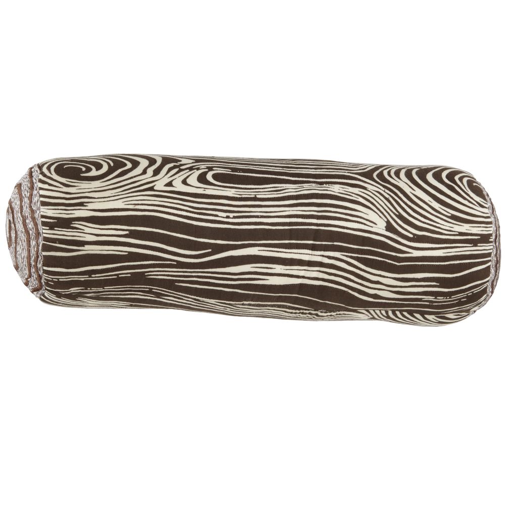 Camp Log Throw Pillow