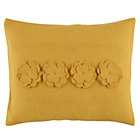 Yellow Bedding Bouquest Throw Pillow