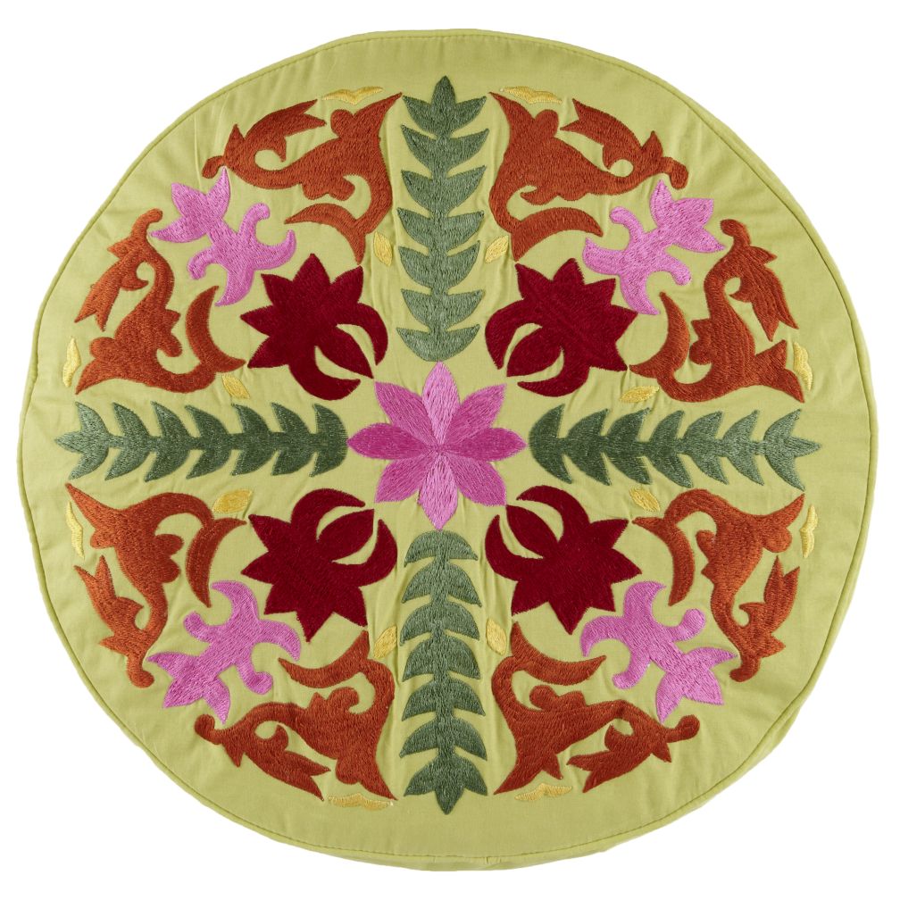 Flower Power Throw Pillow