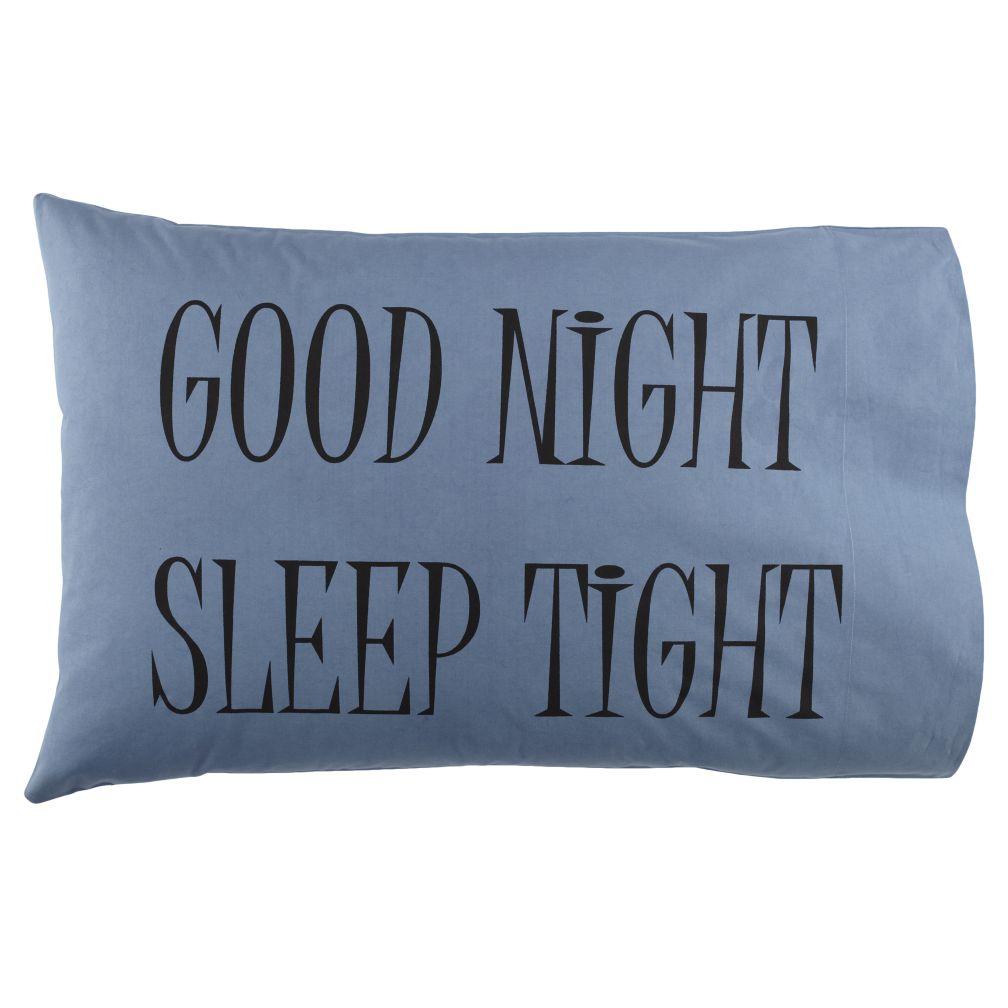 Good Night Pillowcases (Blue)