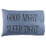 Good Night Pillowcases (Blue)