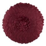 Ruffled Petal Throw Pillow