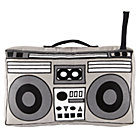 Boombox Throw Pillow
