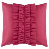 Hot Pink Ruffle Pillow