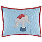 Under the Big Top Elephant Throw Pillow