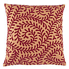 Set Orange Vines Throw Pillow