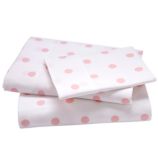 Dots Sheet Set (Dk. Pink Pastel)
