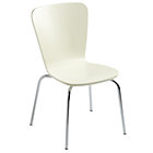 White Little Felix ChairFloor to Seat: 14" H