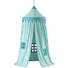 Teal Polka Dot Play Canopy