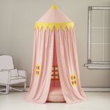 Home Sweet Play Home Canopy (Pink Polka Dot)