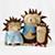 Plush_HedgeHog_Family
