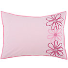 Pink Floral Sham
