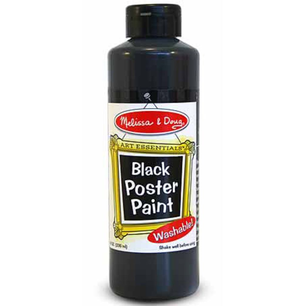 Black Poster Paint