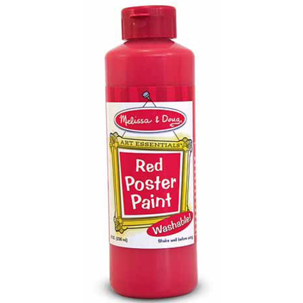 Red Poster Paint