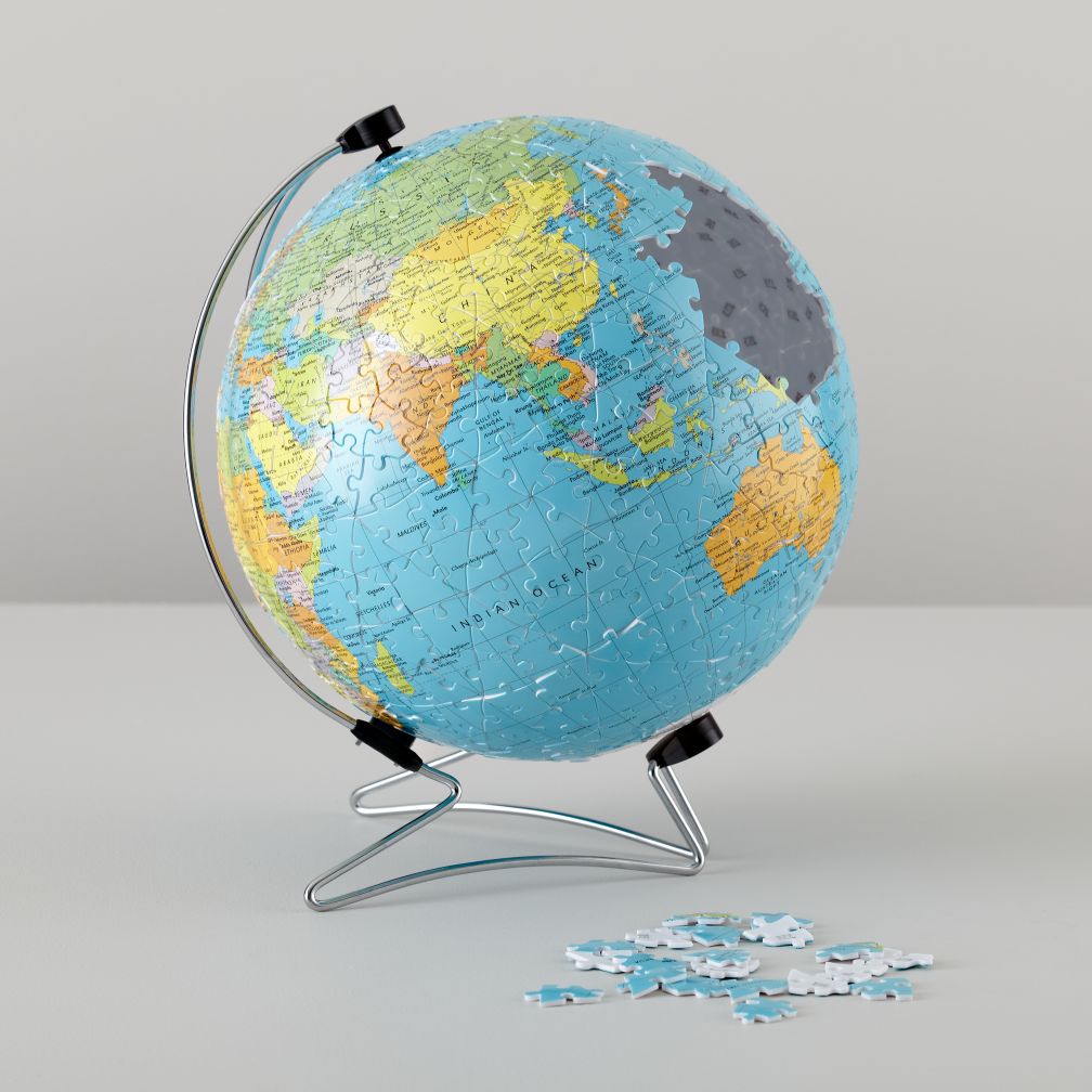 3-D World Puzzleball